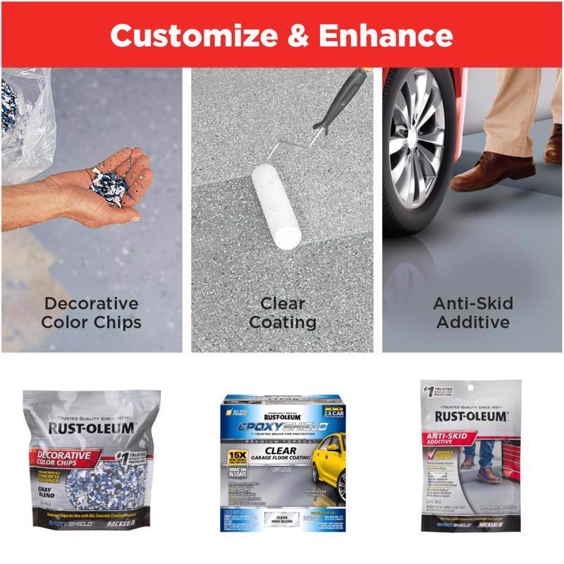 Rust-Oleum Tan Garage Floor Coating Kit 1 gal