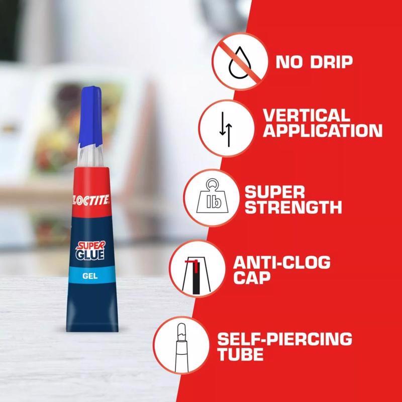 Loctite Super Glue Super Strength Glue Clear Super Glue 0.07 oz