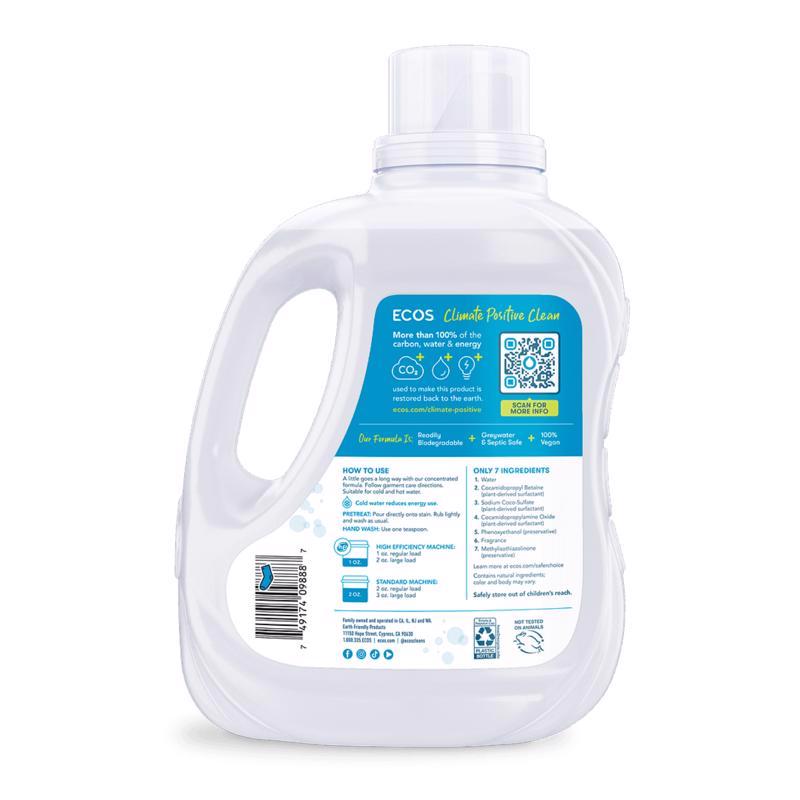 ECOS Magnolia Scent Laundry Detergent Liquid 100 oz