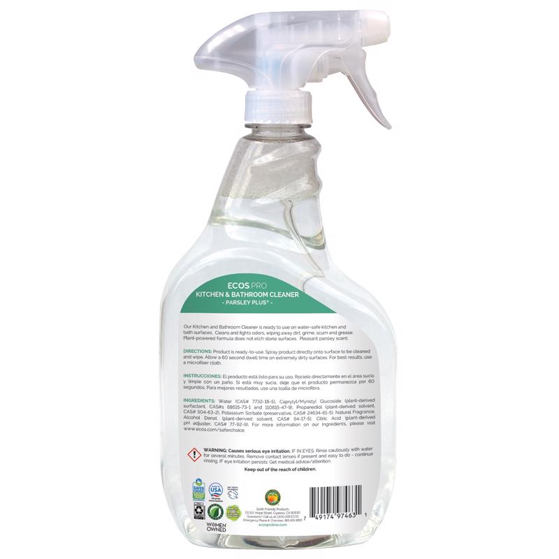 ECOS PRO Parsley Scent All Purpose Cleaner Liquid 32 oz