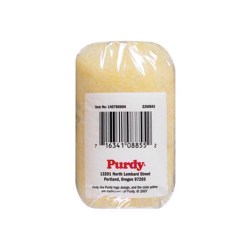 Purdy GoldenEagle Polyester 4 in. W X 1/2 in. Regular Paint Roller Cover