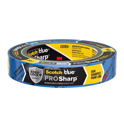 ScotchBlue PROSharp 0.94 in. W X 60 yd L Blue Medium Strength Painter's Tape