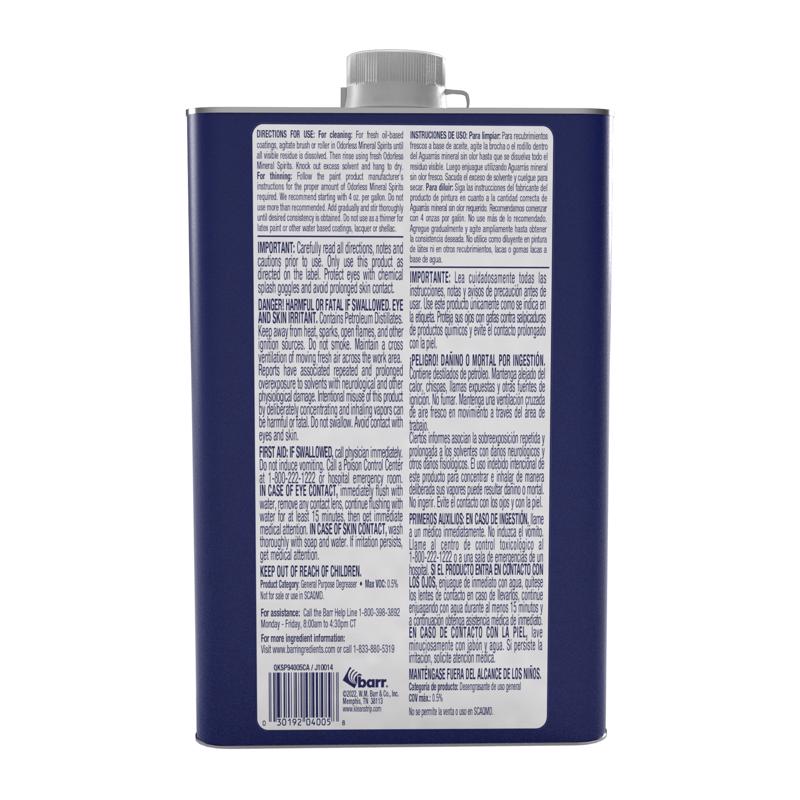 Klean Strip Mineral Spirits 1 qt