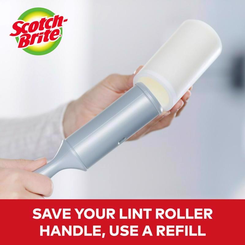 Scotch-Brite Lint Roller 4 in. W X 377 in. L