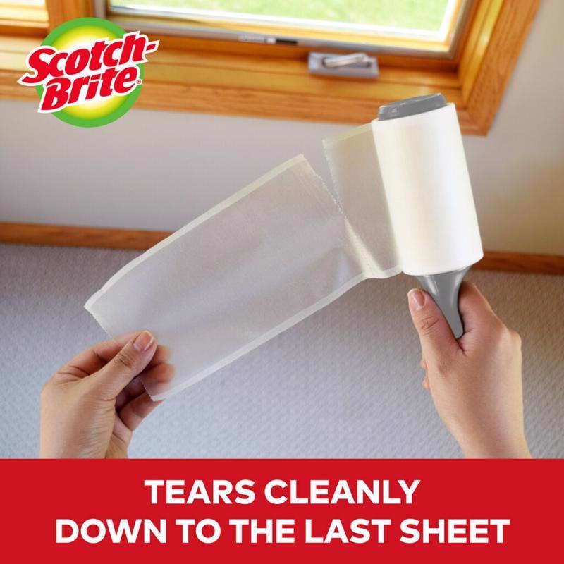 Scotch-Brite Lint Roller 4 in. W X 377 in. L
