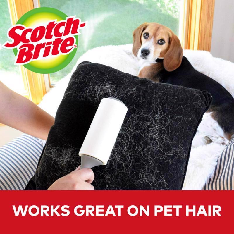 Scotch-Brite Lint Roller 4 in. W X 377 in. L