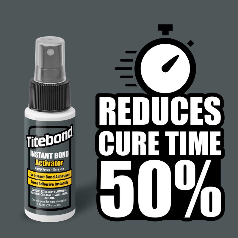 Titebond High Strength Clear Instant Bond Activator 2 oz