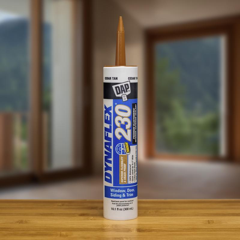 DAP Dynaflex 230 Cedar Tan Premium Latex Door/Siding/ Window Sealant 10.1 oz
