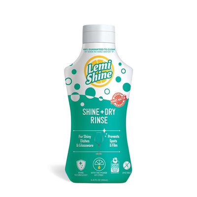 Lemi Shine Lemon Scent Gel Dishwasher Rinse Aid 8.45 oz