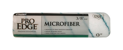 Linzer Pro Edge Microfiber 9 in. W X 3/8 in. Regular Paint Roller Cover