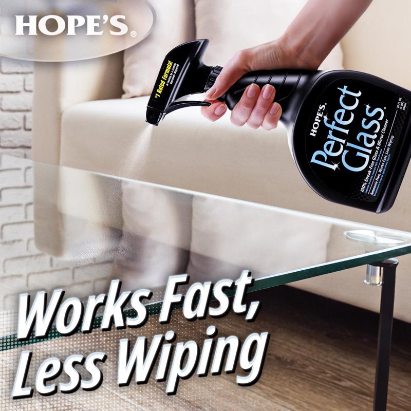 Hope's Perfect Glass No Scent Glass Cleaner 32 oz Liquid