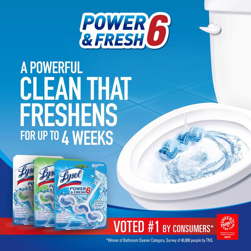 Lysol Clean Scent Toilet Bowl Cleaner 24 oz Liquid