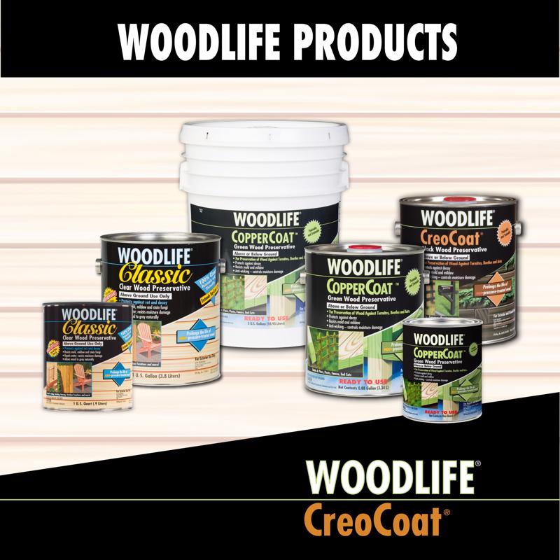 Wolman Woodlife Black Water-Based Wood Preservative 1 gal