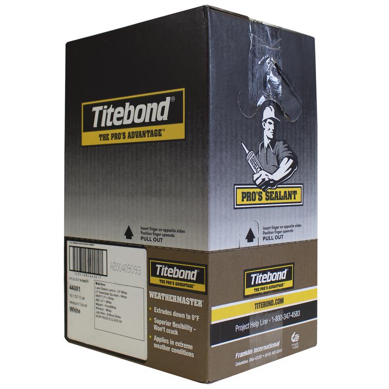 Titebond WeatherMaster Clear Elastomeric Polymers Door/Siding/ Window Sealant 9.5 oz