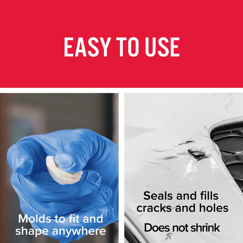 J-B Weld PlasticWeld Super Strength Off-White Epoxy 2 oz