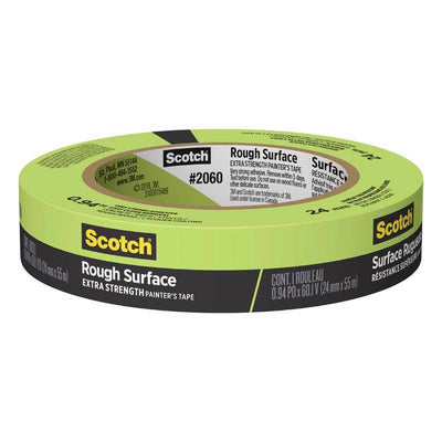 Scotch 0.94 in. W X 60 yd L Green Extra Strength Masking Tape
