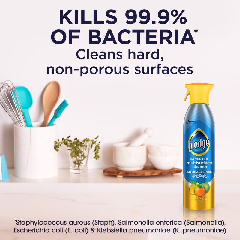 Pledge Citrus Scent Multi-Surface Cleaner Liquid 9.7 oz