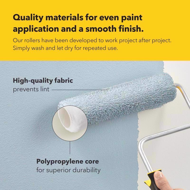 Purdy GoldenEagle Polyester 4.5 in. W X 1/2 in. Jumbo Mini Paint Roller Cover 2 pk