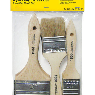 Linzer Project Select Assorted in. Flat Chip Brush