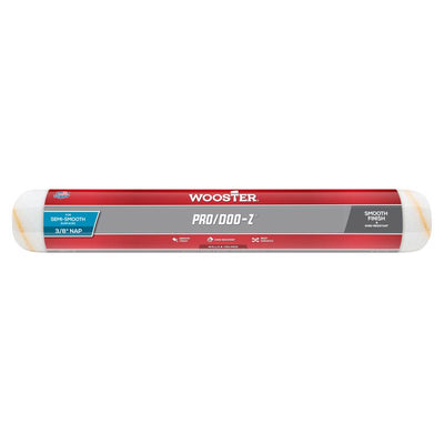 Wooster Pro/Doo-Z Woven Fabric 18 in. W X 3/8 in. Paint Roller Cover