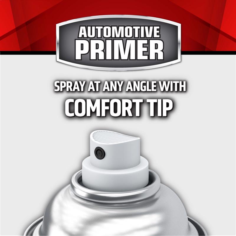 Rust-Oleum Automotive Flat Black Automotive Sandable Primer Spray 12 oz