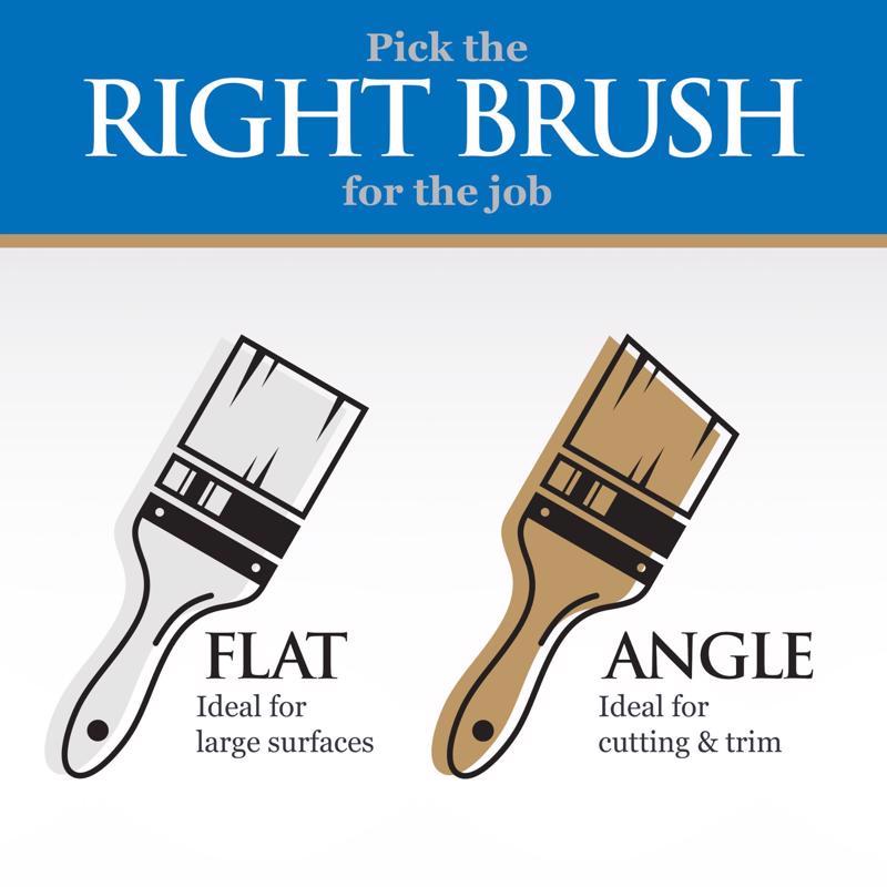Linzer Pro Edge 3 in. Extra Soft Angle Paint Brush