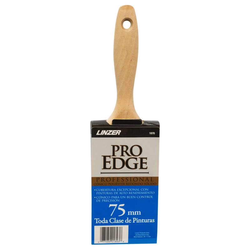 Linzer Pro Edge 3 in. Flat Paint Brush