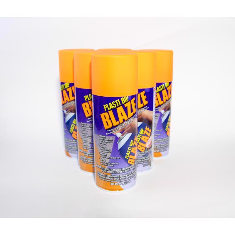 Plasti Dip Flat/Matte Blaze Orange Multi-Purpose Rubber Coating 11 oz oz
