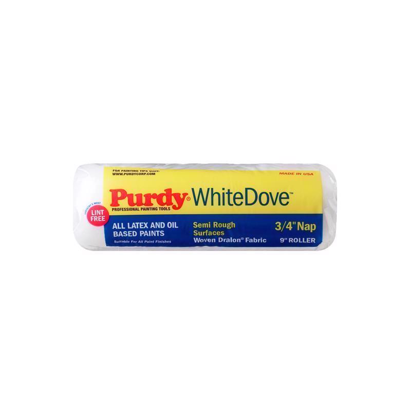 Purdy White Dove Woven Fabric 9 in. W X 3/4 in. Paint Roller Cover