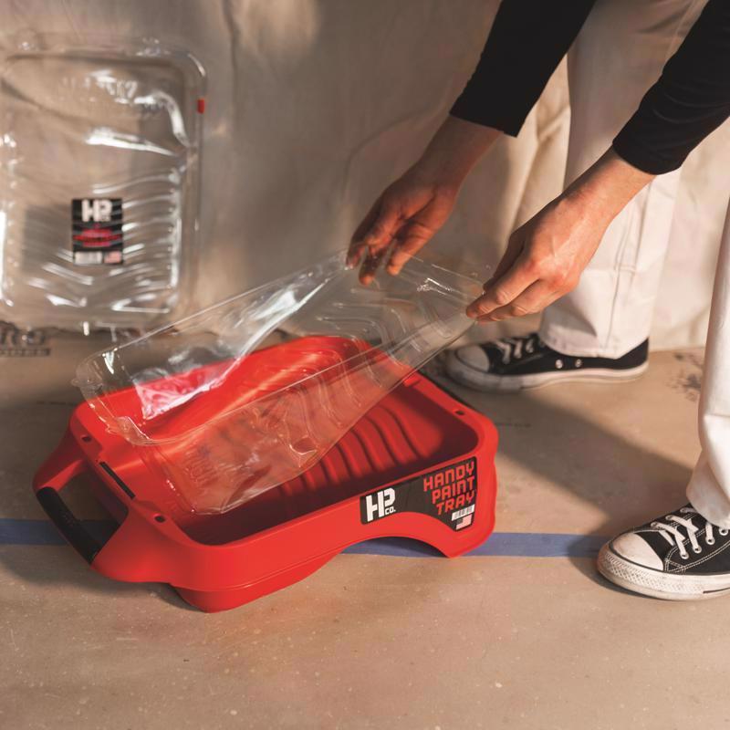 Handy Plastic 12-1/2 in. W X 22 in. L 1 gal Paint Tray