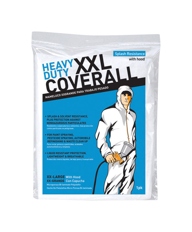 Trimaco Polyolefin Body Barrier Coveralls White XXL