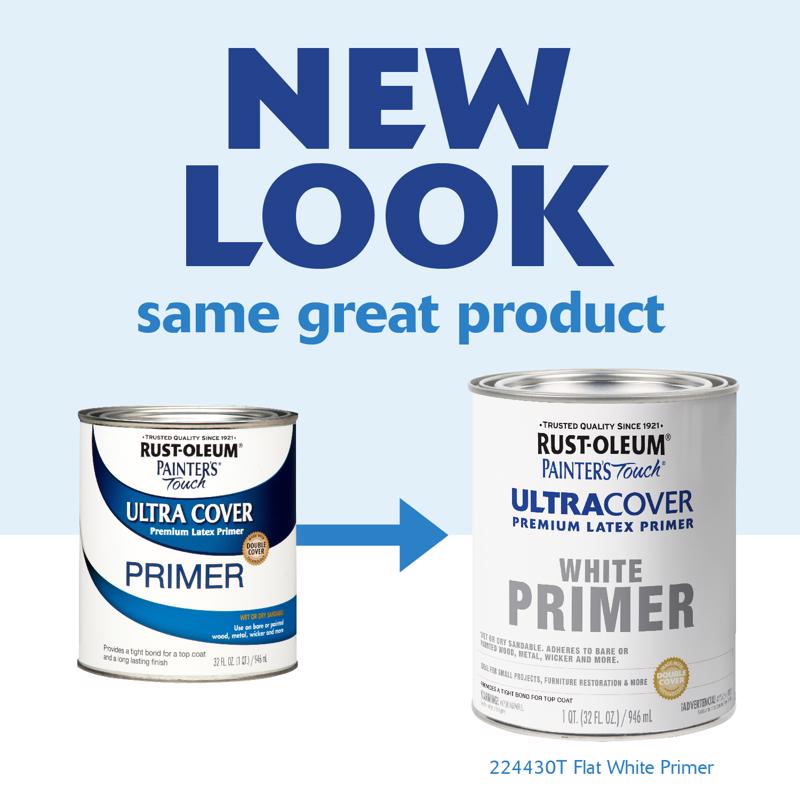 Rust-Oleum Painters' Touch Ultra Cover White Primer 1 qt