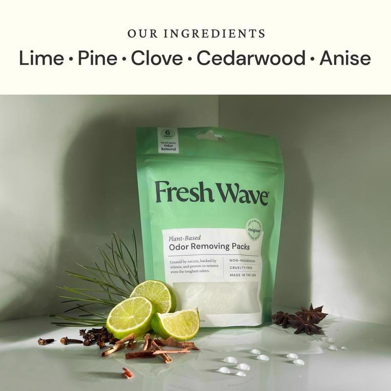 Fresh Wave Natural Scent Odor Removing Packs 4.5 oz Beads
