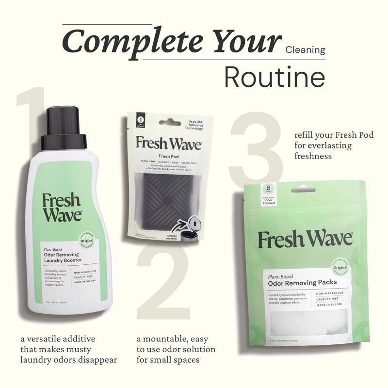 Fresh Wave Natural Scent Odor Removing Packs 4.5 oz Beads