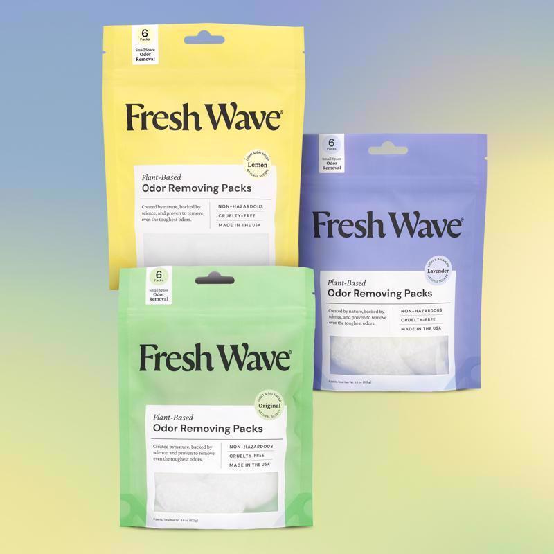 Fresh Wave Natural Scent Odor Removing Packs 4.5 oz Beads