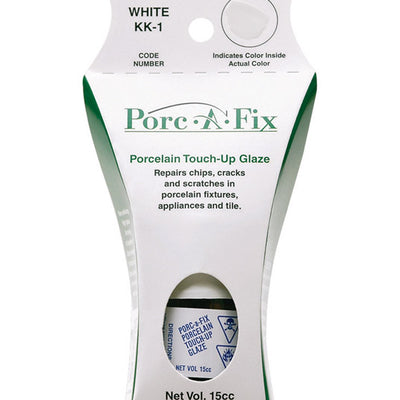 Porc-A-Fix High-Gloss White Touch-Up Glaze 15 cc