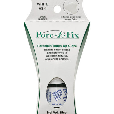 Porc-A-Fix Porcelain White Touch-Up Glaze 15 cc
