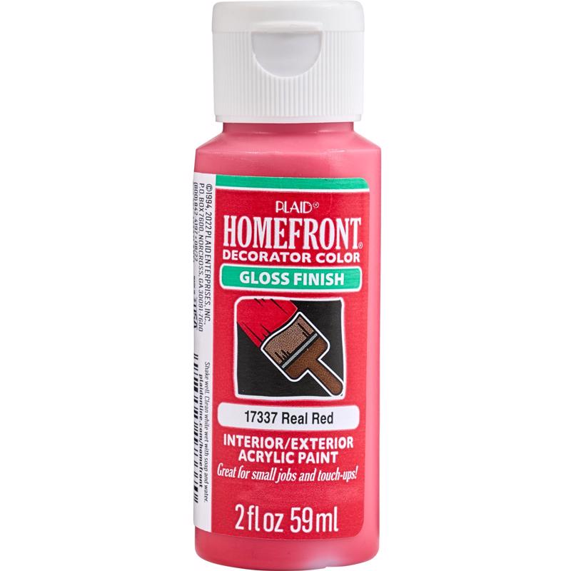 Homefront Gloss Real Red Hobby Paint 2 oz