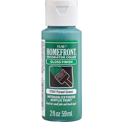 Homefront Gloss Forest Green Hobby Paint 2 oz