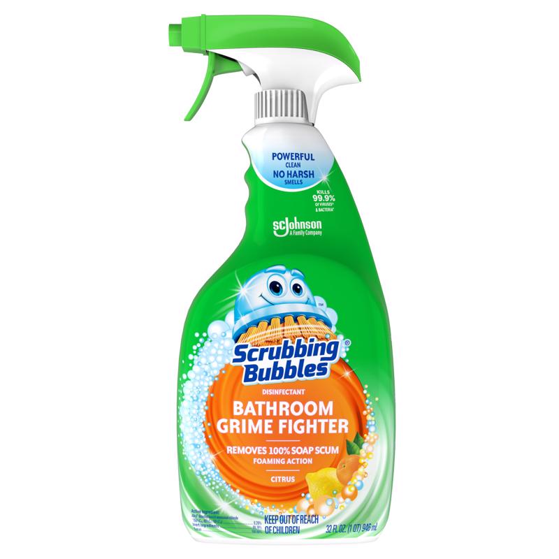 Scrubbing Bubbles Citrus Scent Bathroom Cleaner 32 oz Spray