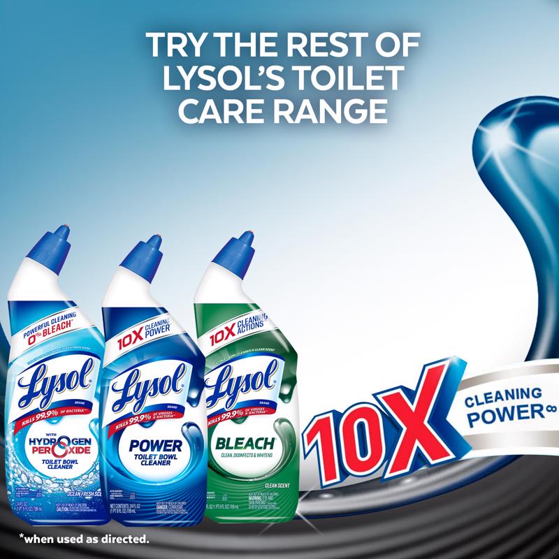 Lysol Fresh Scent Toilet Bowl Cleaner 24 oz Liquid