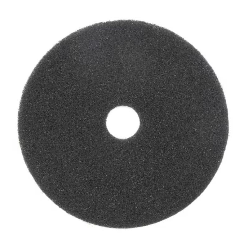 Gator 17 in. D Non-Woven Natural/Polyester Fiber Floor Pad Disc Black