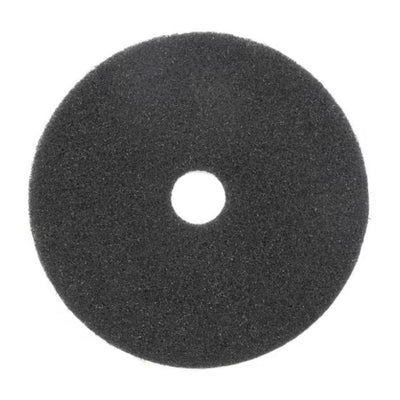 Gator 17 in. D Non-Woven Natural/Polyester Fiber Floor Pad Disc Black