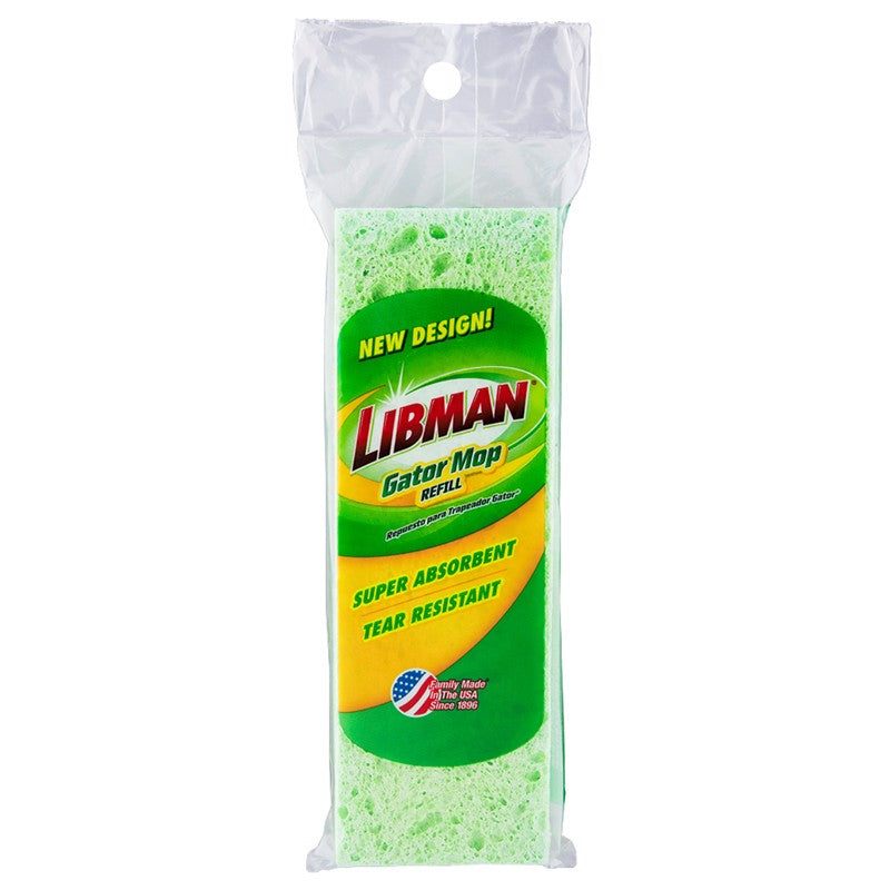 Libman Gator 9 in. Wet Cellulose Mop Refill
