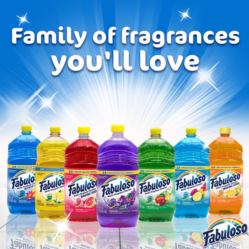 Fabuloso Lavender Scent Multi-Purpose Cleaner Liquid 128 oz