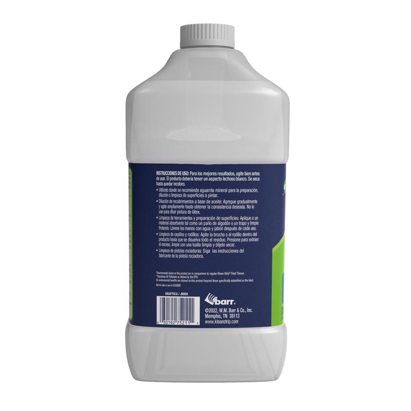 Klean Strip Green Petroleum Hydrocarbons Paint Thinner 1 gal