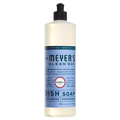 Mrs. Meyer's Clean Day Bluebell Scent Liquid Dish Soap 16 oz