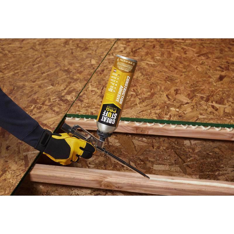 Great Stuff Pro Series High Strength Polyurethane Ivory Industrial Grade Adhesive 26.5 oz