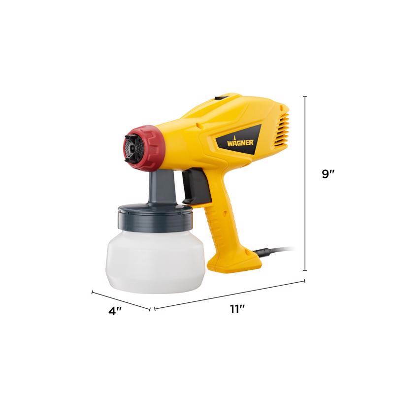 Wagner Control Spray Lite Duty 3 psi Metal HVLP Paint Sprayer