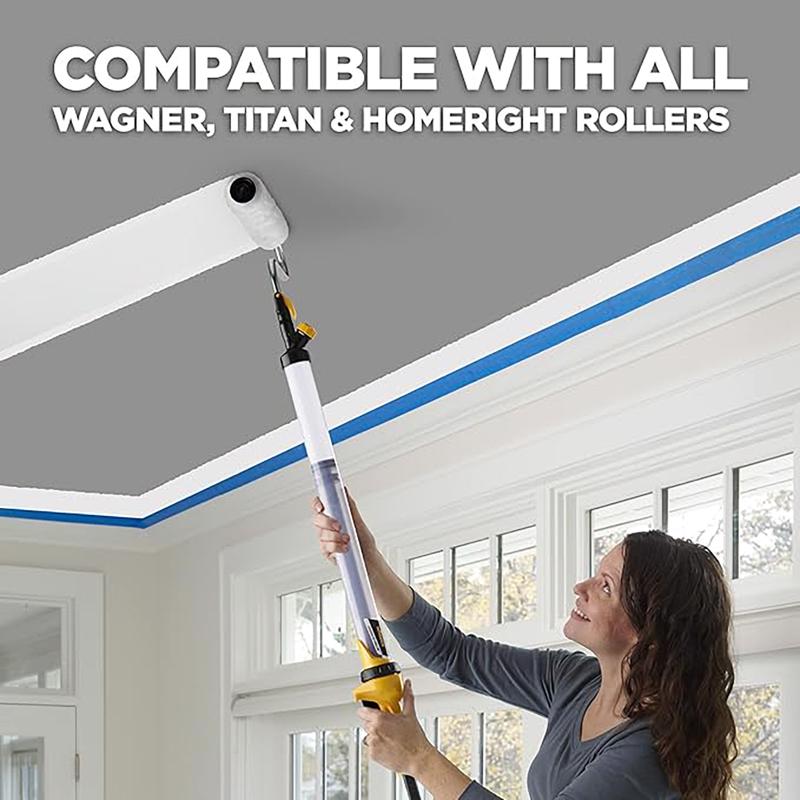 Wagner Smart Polyester 9 in. W X 3/8 in. Paint Roller Cover